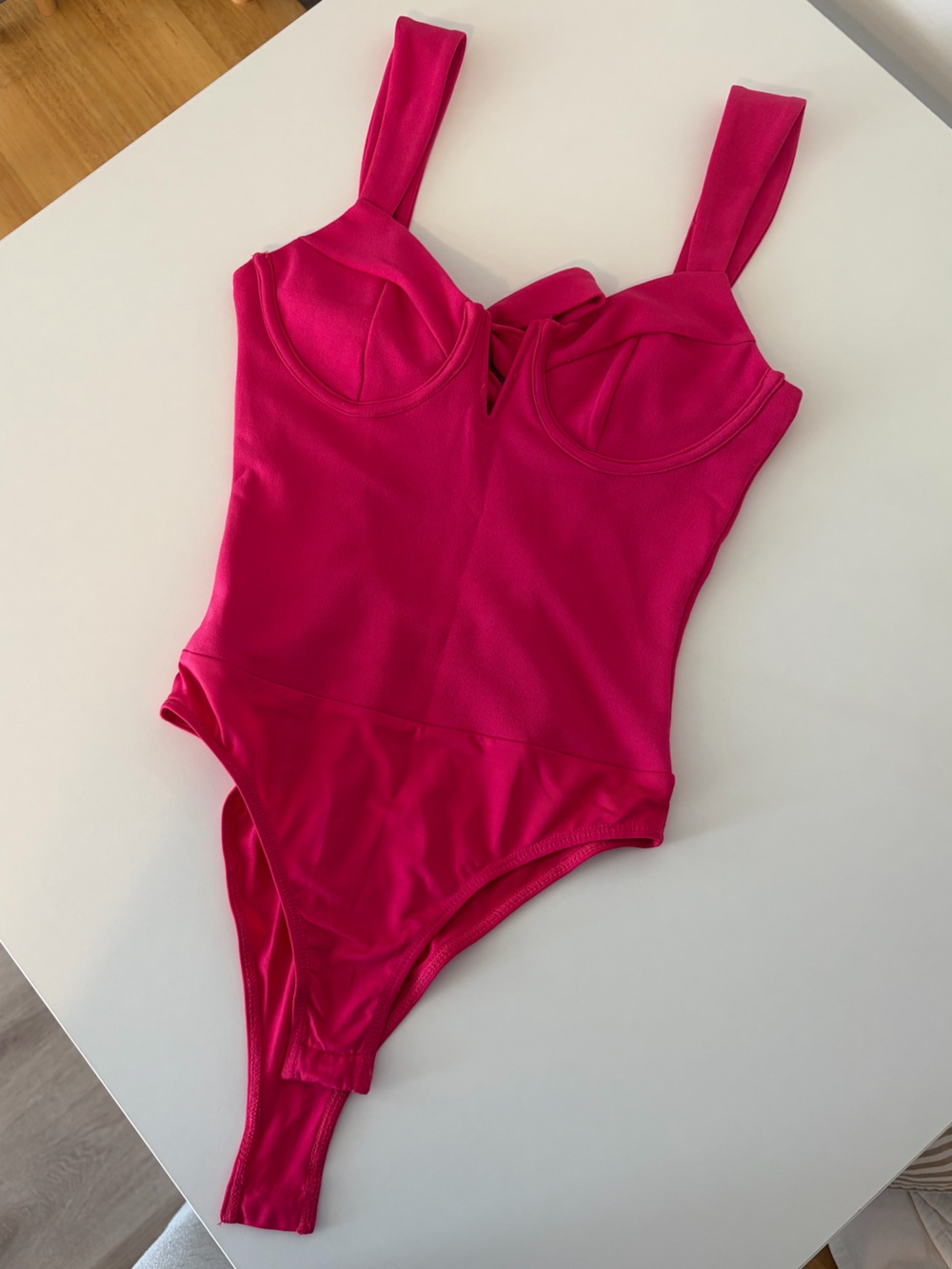 Lulus Hot Pink Body Suit